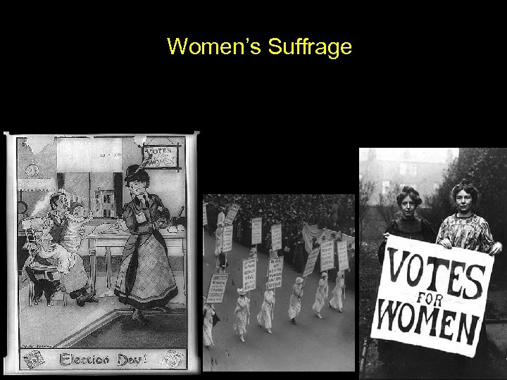 Women’s Suffrage 