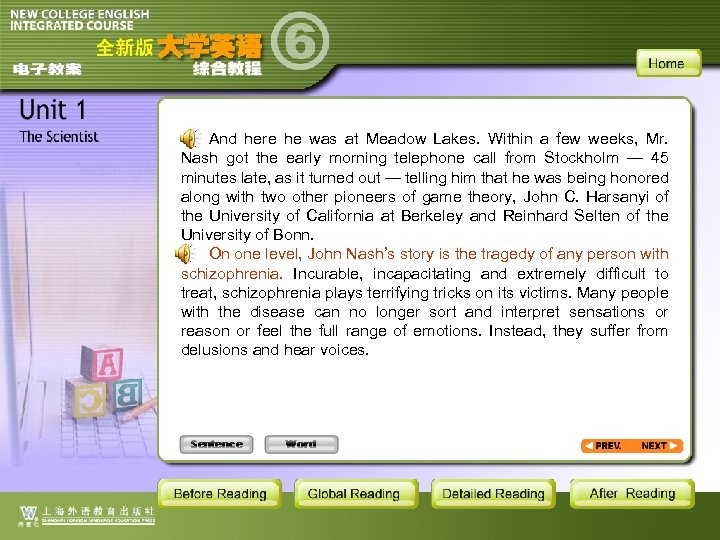 And here he was at Meadow Lakes. Within a few weeks, Mr. Nash got