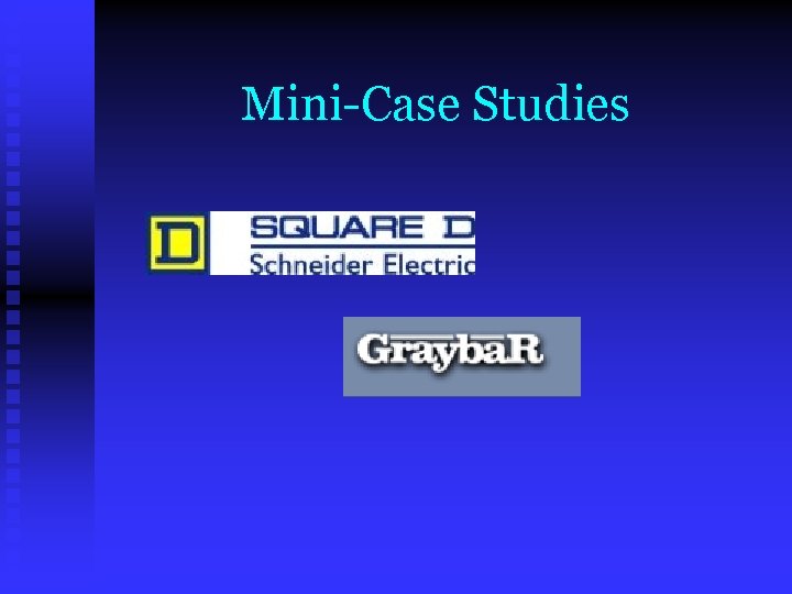 Mini-Case Studies 