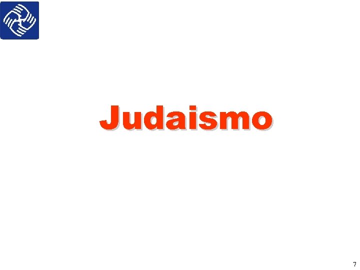 Judaismo 7 