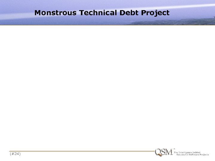 Monstrous Technical Debt Project (#24) 