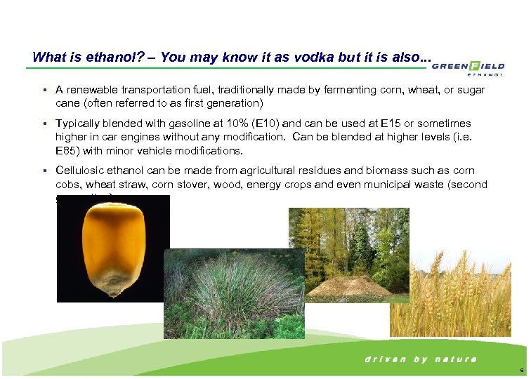 What is ethanol? – You may know it as vodka but it is also.