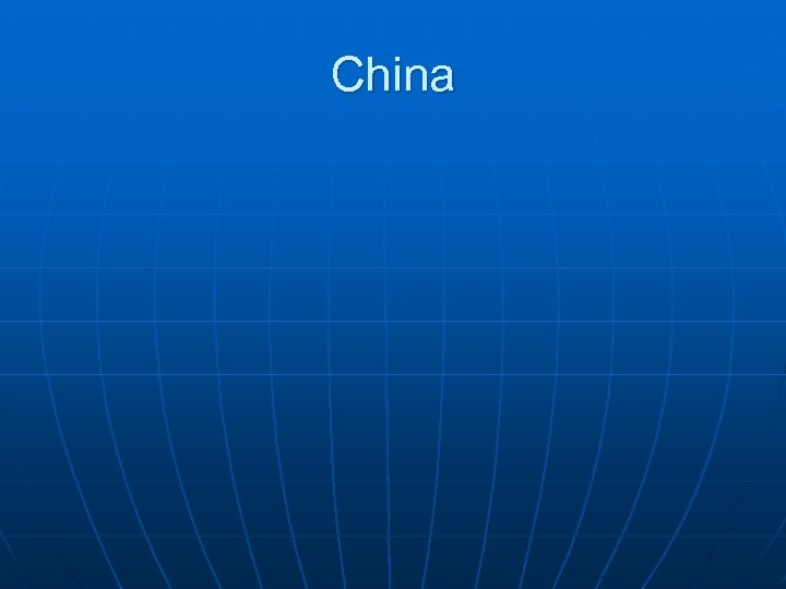 China 
