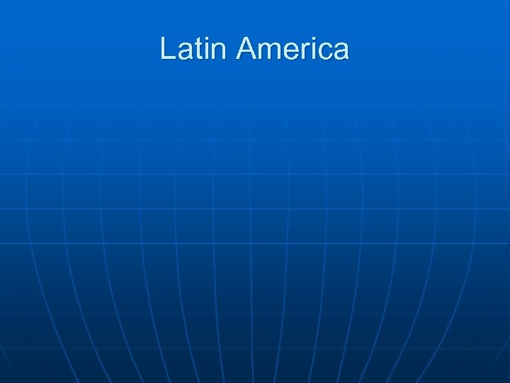 Latin America 