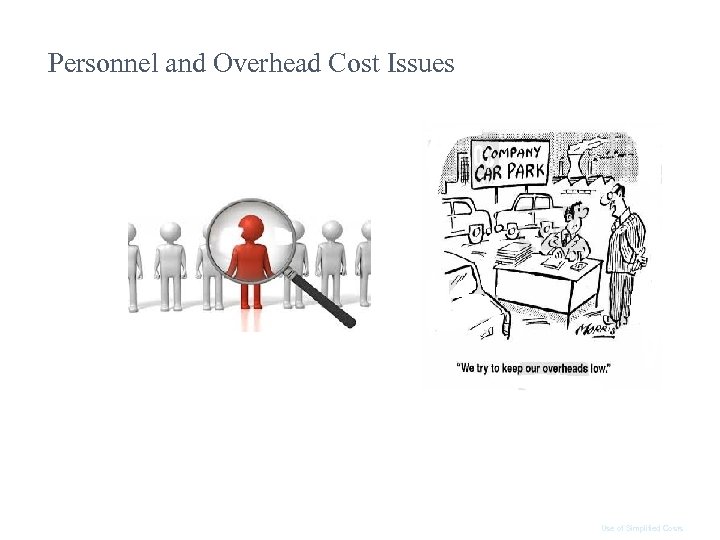 Personnel and Overhead Cost Issues Use of Simplified Costs 