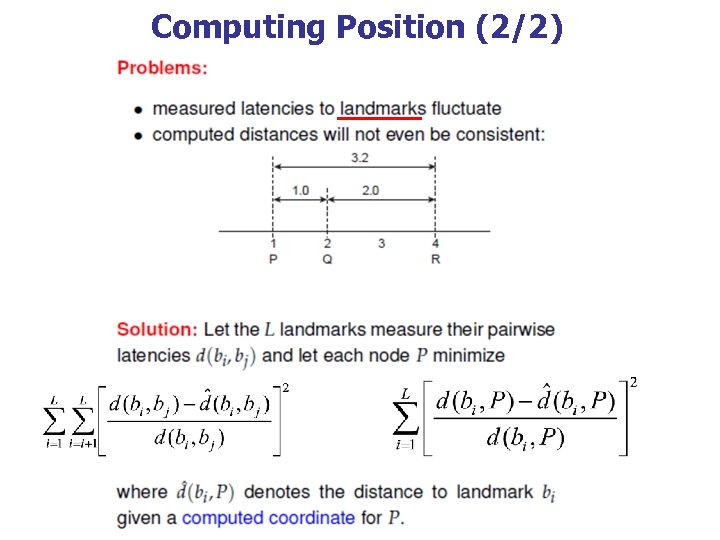 Computing Position (2/2) 