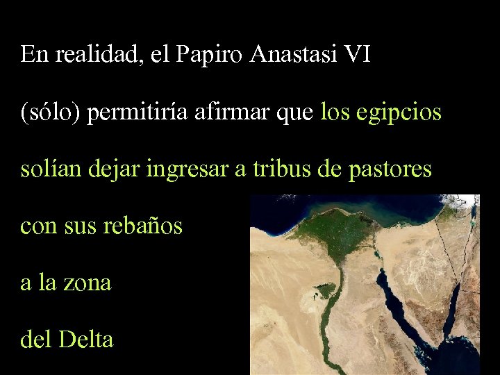En realidad, el Papiro Anastasi VI (sólo) permitiría afirmar que los egipcios solían dejar