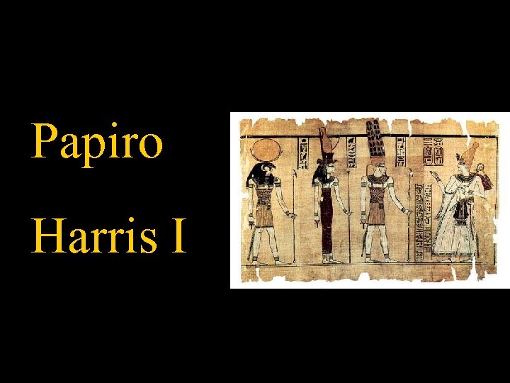 Papiro Harris I 