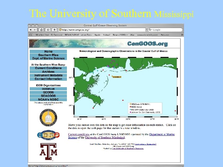 The University of Southern Mississippi 