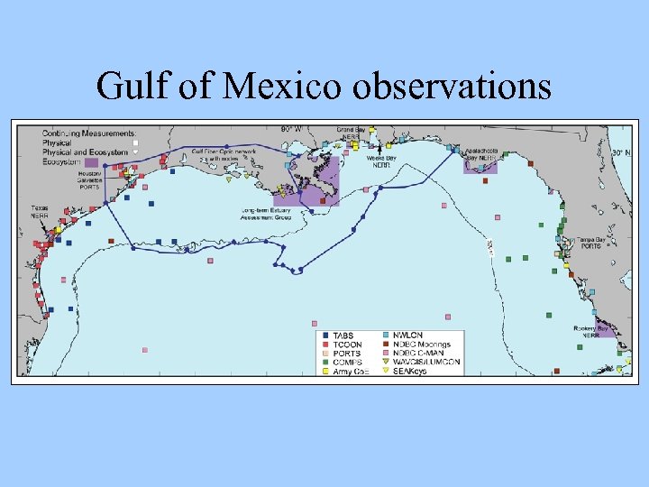 Gulf of Mexico observations 