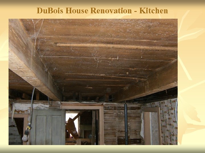 Du. Bois House Renovation - Kitchen 