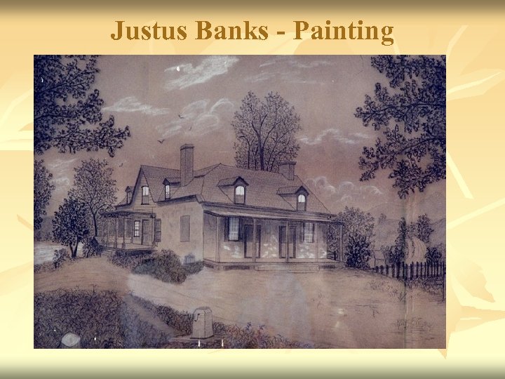 Justus Banks - Painting 