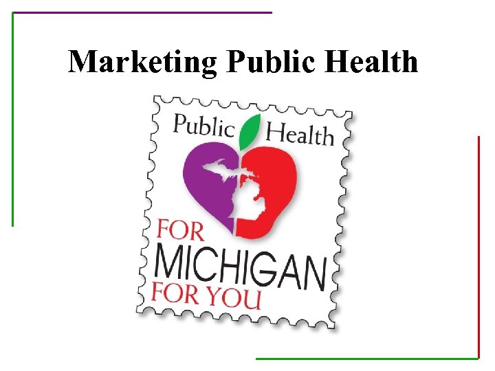 Marketing Public Health 