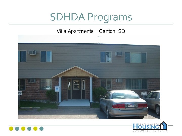 SDHDA Programs Villa Apartments – Canton, SD 