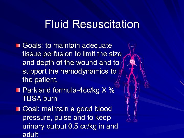 Burn Resuscitation Bruce Potenza MD For Trauma Conference