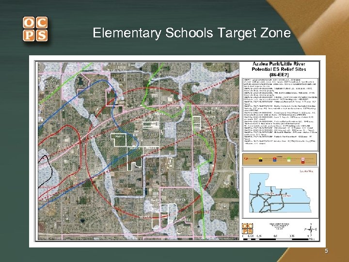 Elementary Schools Target Zone 5 