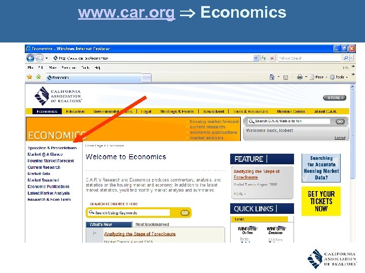 www. car. org Economics 