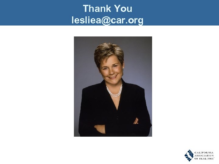 Thank You lesliea@car. org 