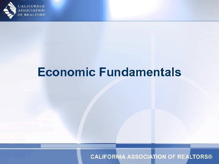 Economic Fundamentals 