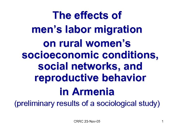 The effects of men’s labor migration on rural women’s socioeconomic conditions, social networks, and