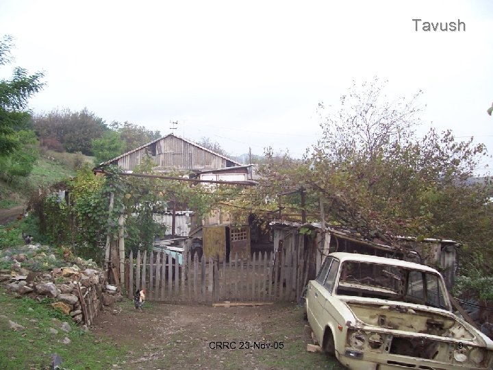 Tavush CRRC 23 -Nov-05 9 