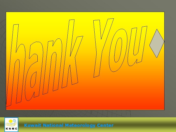 Kuwait National Meteorology Center 