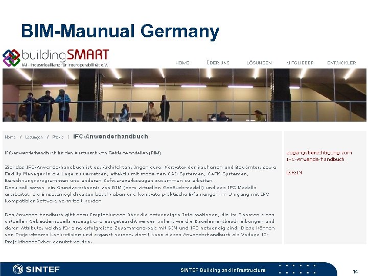 BIM-Maunual Germany SINTEF Building and Infrastructure 14 