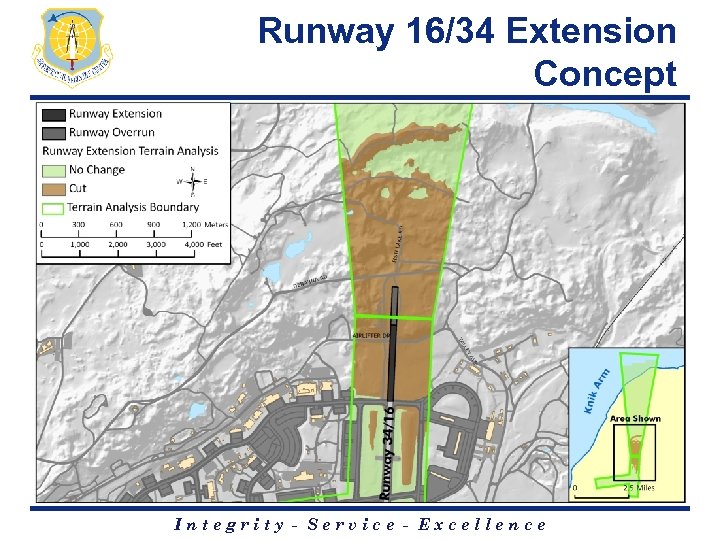Runway 16/34 Extension Concept Integrity - Service - Excellence 