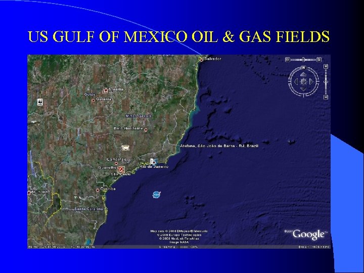 US GULF OF MEXICO OIL & GAS FIELDS 