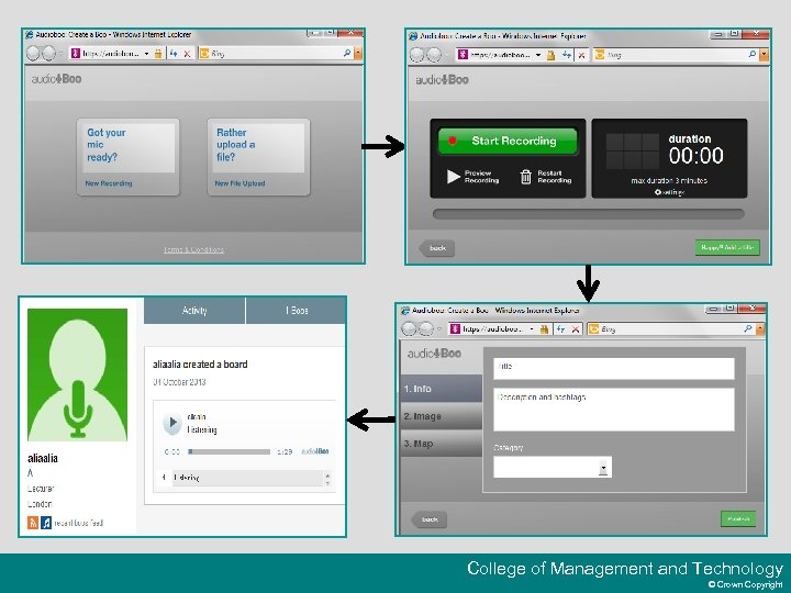 College of Management and Technology © Crown Copyright 