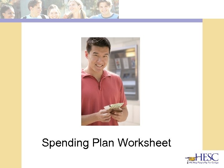 Spending Plan Worksheet 
