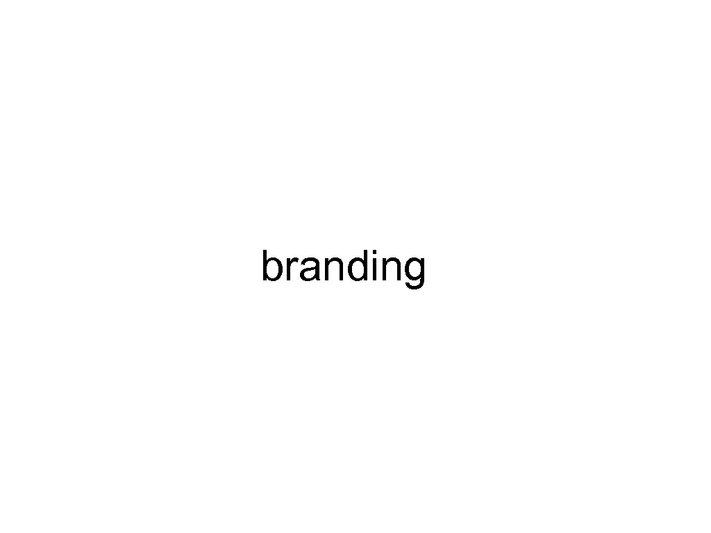 branding 