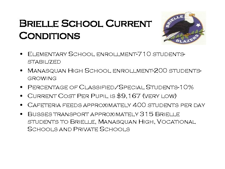 Brielle Borough School District 2008 2009 School Budget