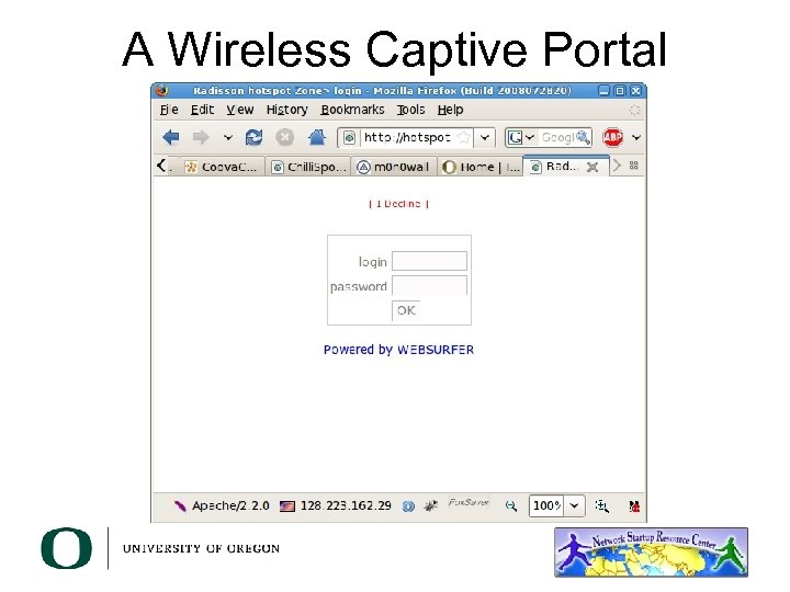 A Wireless Captive Portal 