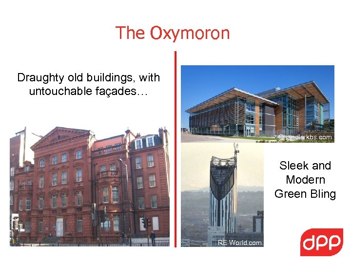 The Oxymoron Draughty old buildings, with untouchable façades… Chandlerkbs. com Sleek and Modern Green