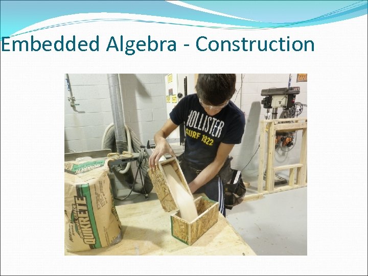 Embedded Algebra - Construction 