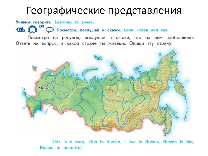 Географические представления 40 