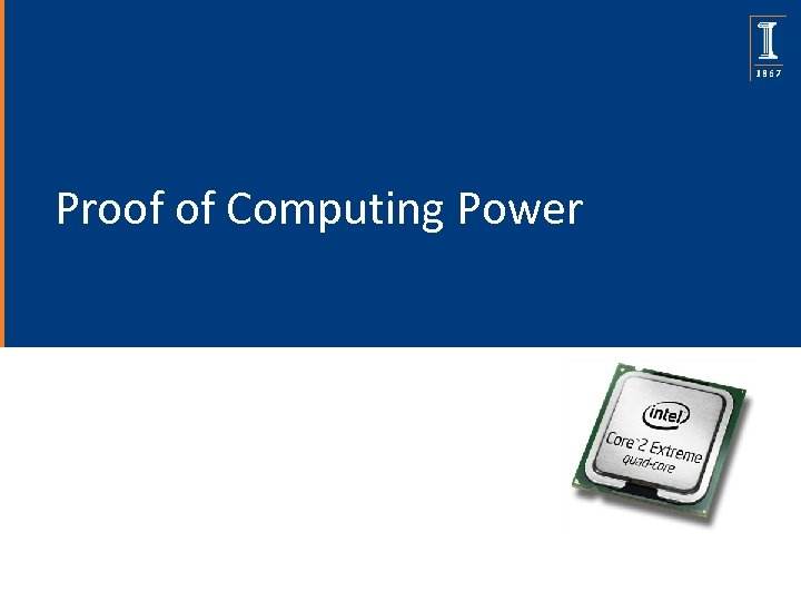 Proof of Computing Power 