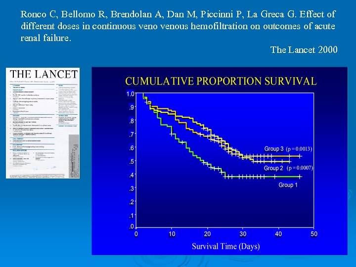 Ronco C, Bellomo R, Brendolan A, Dan M, Piccinni P, La Greca G. Effect