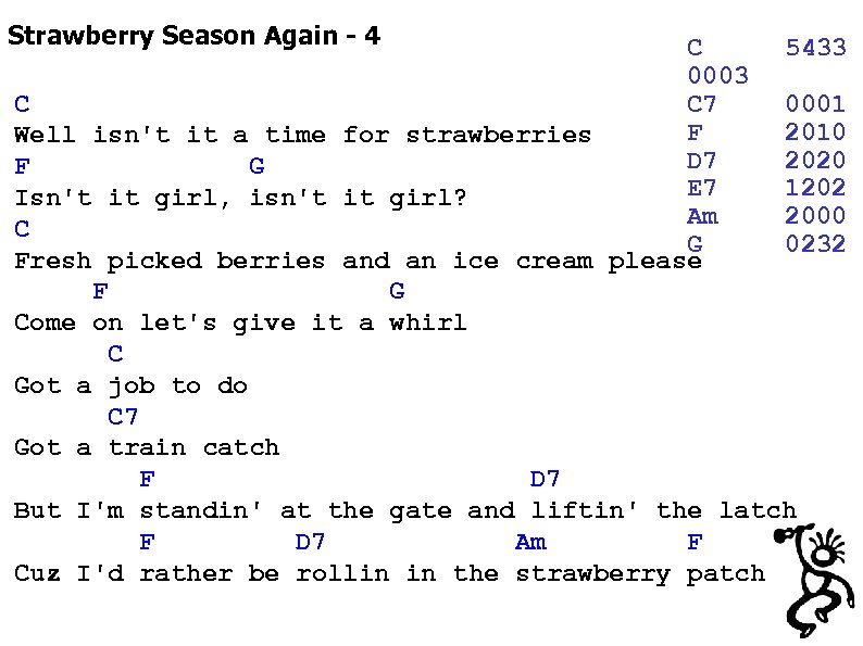 Strawberry Season Again - 4 C 5433 0003 C C 7 0001 F 2010