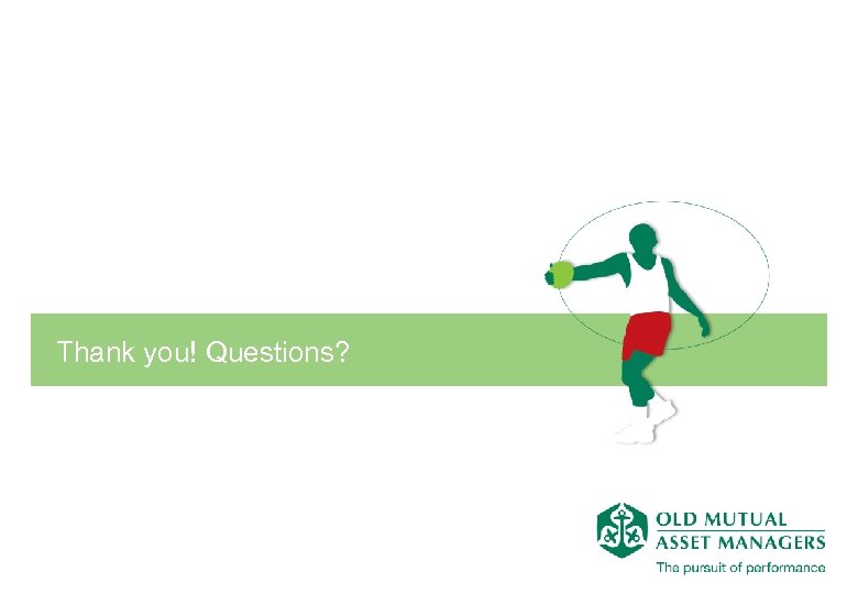 Thank you! Questions? 