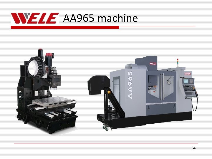 AA 965 machine 34 