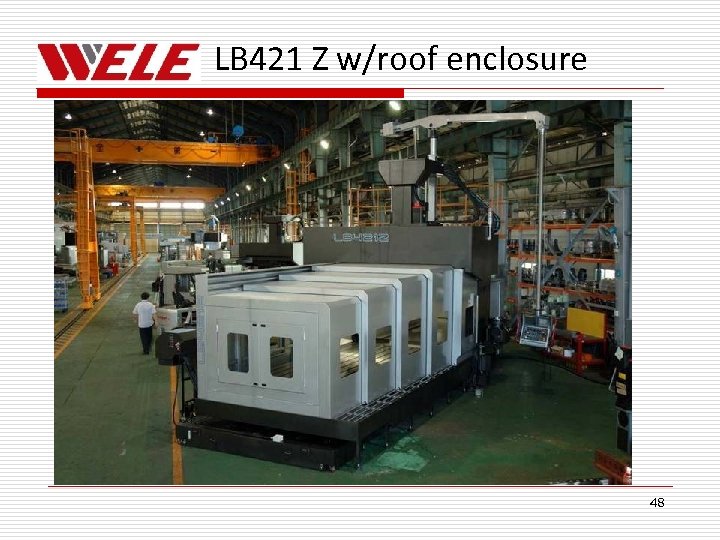 LB 421 Z w/roof enclosure 48 