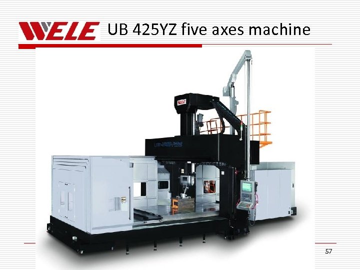 UB 425 YZ five axes machine 57 
