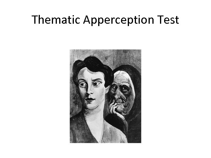 Thematic Apperception Test 