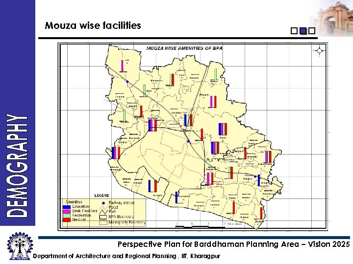 Mouza wise facilities Perspective Plan for Barddhaman Planning Area – Vision 2025 Department of