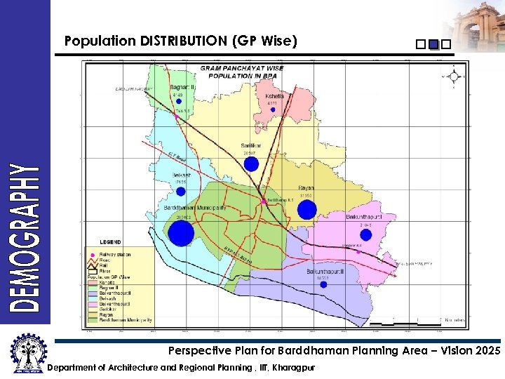 Population DISTRIBUTION (GP Wise) Perspective Plan for Barddhaman Planning Area – Vision 2025 Department