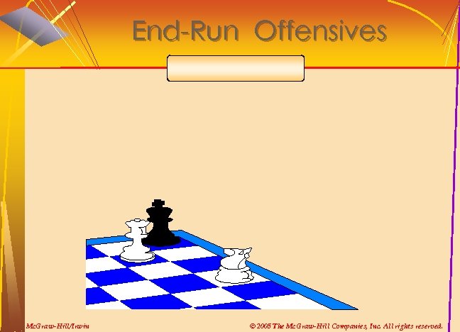 End-Run Offensives Mc. Graw-Hill/Irwin © 2005 The Mc. Graw-Hill Companies, Inc. All rights reserved.