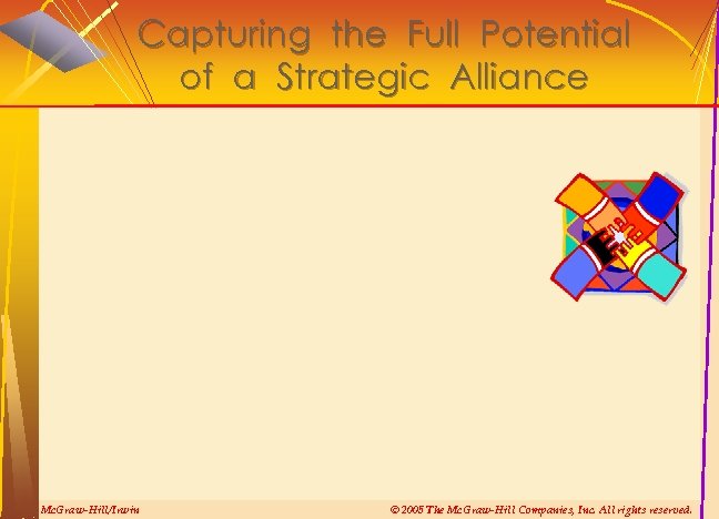 Capturing the Full Potential of a Strategic Alliance Mc. Graw-Hill/Irwin © 2005 The Mc.