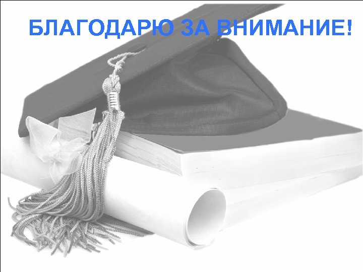 БЛАГОДАРЮ ЗА ВНИМАНИЕ! 